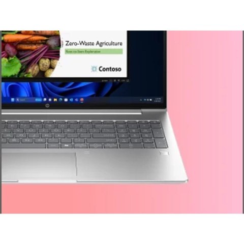 HP ProBook 4 G1i Ultra 7 255H 16.0"WUXGA IPS 300nits AG 24GB DDR5 5600 SSD512 Arc Cam1080p 56Wh W11Pro Pike silver aluminium 3Y 