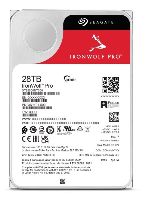 HDD Seagate IronWolf Pro 28TB SATA ST28000NT000