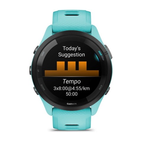 Zegarek Garmin Forerunner 265 46mm Błękitny