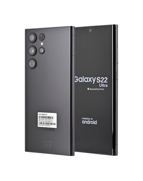 Samsung Galaxy S22 Ultra S908B DS 12/256GB Black (REMADE by 2Bnew)2Y