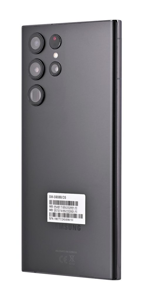 Samsung Galaxy S22 Ultra S908B DS 12/256GB Black (REMADE by 2Bnew)2Y