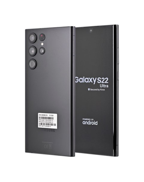 Samsung Galaxy S22 Ultra S908B DS 12/512GB Black (REMADE by 2Bnew)2Y