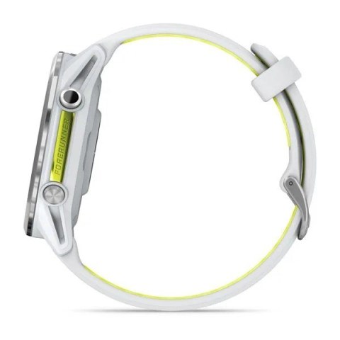 Zegarek sportowy Garmin Forerunner 970 Whitestone/Amp Yellow