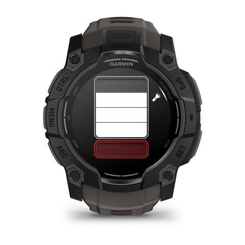 Zegarek sportowy Garmin Instinct 3 AMOLED 50mm Czarny