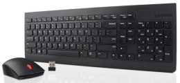 Lenovo Bezprzewodowa klawiatura i mysz Essential Czarna 4X30M39497