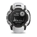 Zegarek sportowy Garmin Instinct 2X Solar 50mm Biały