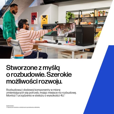 HP Z2 Tower G1i Workstation Ultra 7 265 vPro 16GB DDR5 5600 SSD512 RTX A400_4GB DVD-RW 500W W11Pro 3Y OnSite