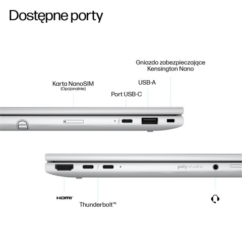 HP EliteBook 8 Flip G1i 13 Ultra 7 255U 13.3"WUXGA Touch IPS 400nits AG U7 255U 32GB LPDDR5x-7500 SSD1TB Arc Cam IR 5 Mpx AI 62W