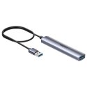 UNITEK KOMPAKTOWY HUB USB-A 3X USB 2.0 + USB 3.0 5GBPS
