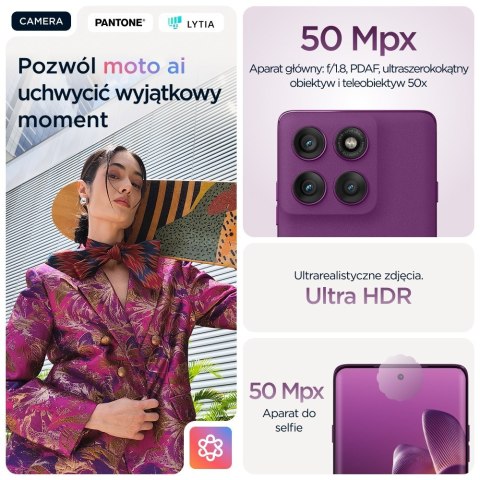 Motorola Edge 60 Pro 5G 12/512GB Pantone Walnut