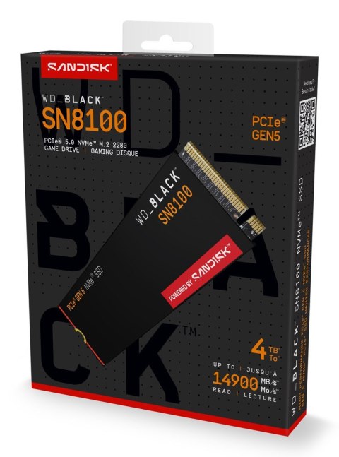 SSD WD Black SN8100 w/o HS 8TB WDS800T1X0M
