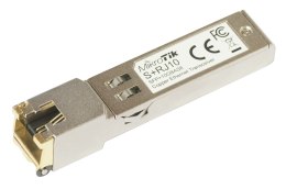 Wkładka SFP+ Mikrotik S+RJ10 10M, 100M, 1G, 2.5G, 5G, 10G RJ45  up to 30m @10Gbps (WYPRZEDAŻ)