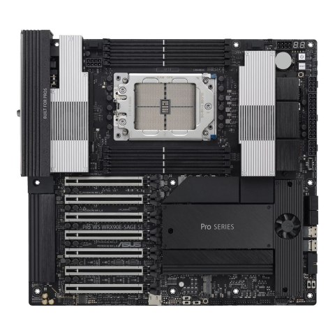 Płyta główna Asus Pro WS WRX90E-SAGE SE 1x sTR5 AMD ryzen Threadripper PRO 7000 SoC (8x DIMM, 4x SATA, 2x SlimSAS, 4xM.2, 2x10Gb