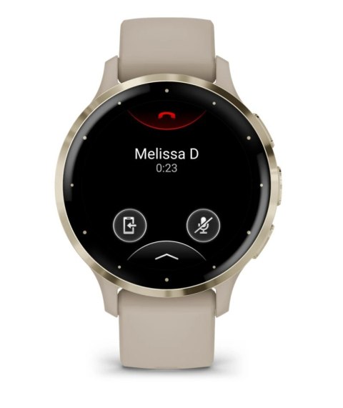 Zegarek sportowy Garmin Venu 3S AMOLED 41mm Beżowy