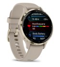 Zegarek sportowy Garmin Venu 3S AMOLED 41mm Beżowy