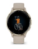 Zegarek sportowy Garmin Venu 3S AMOLED 41mm Beżowy