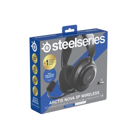 Słuchawki Steelseries Arctis Nova 3P Wireless for Playstation, Black