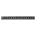 Switch Netgear GS316P-100EUS 16p PoE 115W* (PoE+: 16p) Unmanaged Gigabit
