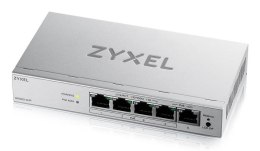 Switch Zyxel GS1200-5HP 5p v3 PoE (PoE+: 4;) 68W Managed Gigabit