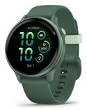 Zegarek sportowy Garmin Vivoactive 6 AMOLED 42mm Jasper Green
