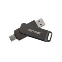 Patriot Rage R550 32GB Dual USB A+C, Alu, 100MBs