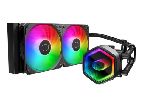 Cooler Master MasterLiquid 240 Core II Procesor Zestaw do chłodzenia płynami 12 cm Czarny