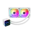 Enermax Cieczowy Chłodzenie Procesora Aquafusion ADV 240mm RGB Biały