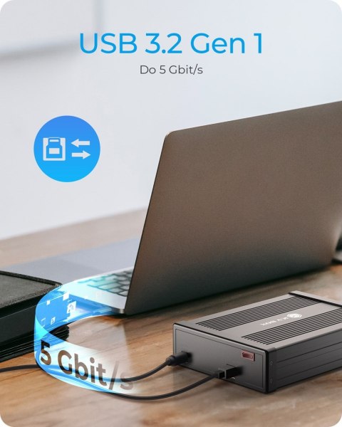 Obudowa ICY BOX IB-525-U3 5.25" SATA III USB Type-C