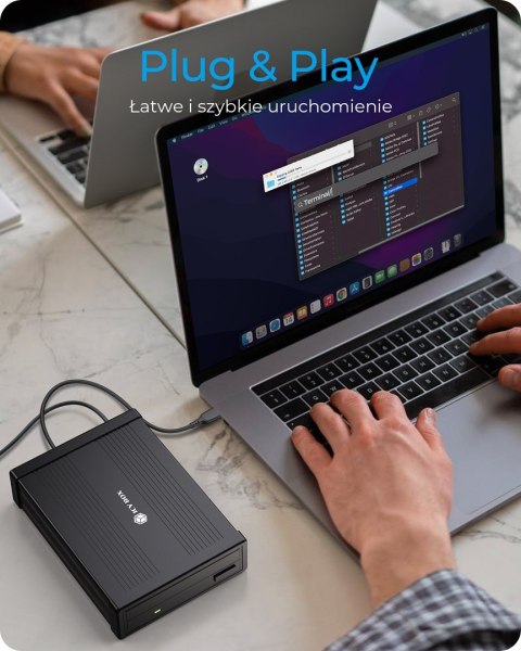 Obudowa ICY BOX IB-525-U3 5.25" SATA III USB Type-C