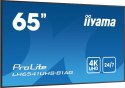 Monitor IIYAMA 164,0 cm (65") LH6541UHS-B1AG 16:9 3xHDMI+USB IPS