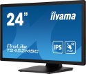 Monitor komputerowy iiyama ProLite T2452MSC-B1 23.8 cali 1920 x 1080 px Full HD LCD Ekran dotykowy Czarny