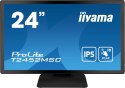 Monitor komputerowy iiyama ProLite T2452MSC-B1 23.8 cali 1920 x 1080 px Full HD LCD Ekran dotykowy Czarny