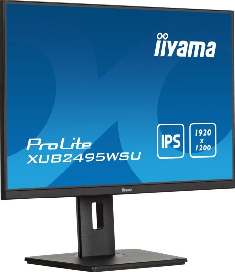 Monitor iiyama ProLite XUB2495WSU-B7 61,1cm (24") WUXGA IPS HDMI/DP/USB 4ms