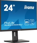 Monitor iiyama ProLite XUB2495WSU-B7 61,1cm (24") WUXGA IPS HDMI/DP/USB 4ms