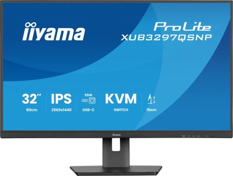 Monitor IIYAMA 80.0cm (32,0") XUB3297QSNP-B1 16:9 2xHDMI+DP+USB-C