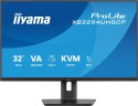 Monitor iiyama ProLite 32'' 4K VA z USB-C (95W), przełącznikiem KVM i obsługą PiP/PbP
