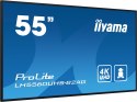 Wyświetlacz iiyama 55" profesjonalny Digital Signage 4K UHD z zaaw. opcjami ster. i łącz.