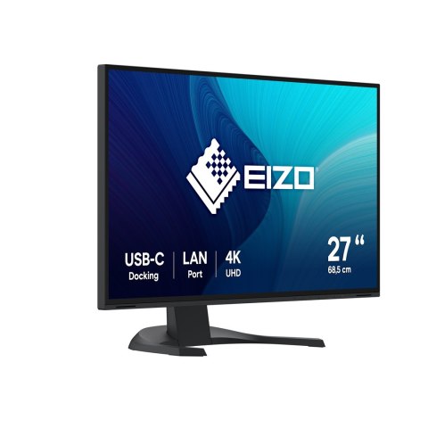 Monitor LCD 27" EIZO FlexScan EV2740X-BK 68,6cm 3840x2160 px 4K Ultra HD LCD Czarny