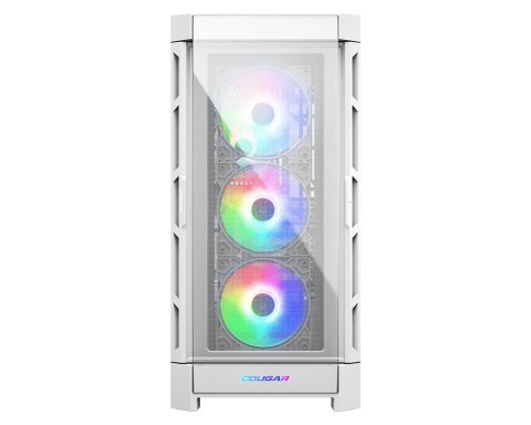 Obudowa Cougar Gaming Duoface Pro RGB - Midi Tower - PC - biały - ATX - EATX - micro ATX - Mini-ITX - SSI CEB - Metal - Szkło ha