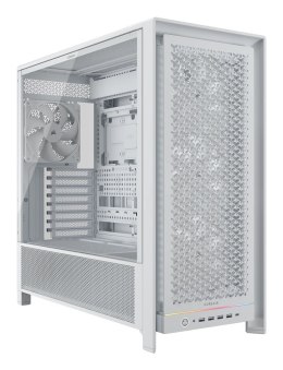 Obudowa PC Corsair Frame 5000D, Midi-Tower, E-ATX, Szkło hartowane - biała