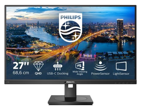 Philips 276B1/00 monitor komputerowy 68,6 cm (27") 2560 x 1440 px