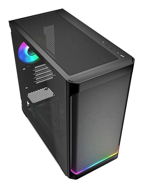 Obudowa Sharkoon Case MK4W RGB Micro-ATX 1xGlass