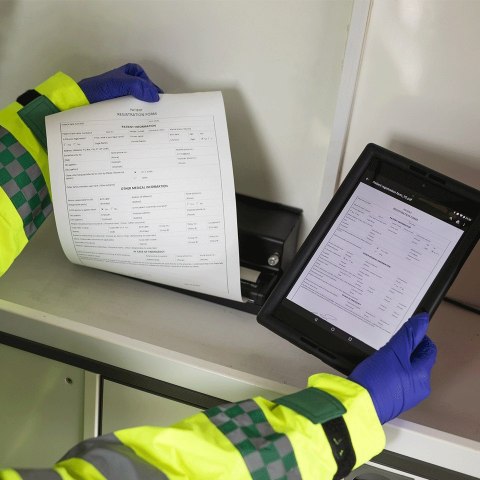 Brother PJ862 203 x 200 DPI Przewodowy i Bezprzewodowy bezpośrednio termiczny Drukarek mobilnych