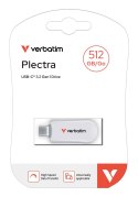 Pamięć flash USB-C STICK 512 GB Verbatim Plectra Biała