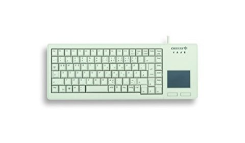 CHERRY XS Touchpad klawiatura Uniwersalne USB QWERTZ Niemiecki Szary