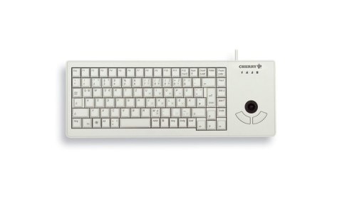CHERRY XS Trackball klawiatura Uniwersalne USB QWERTZ Niemiecki Szary