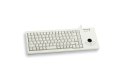 CHERRY XS Trackball klawiatura Uniwersalne USB QWERTZ Niemiecki Szary