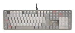 Klawiatura CHERRY TAS KEY KC 500 Przewodowa, Mechaniczna, MX LP 2.0 Ivory EN