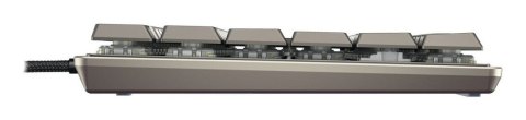 Klawiatura CHERRY TAS KEY KC 500 Przewodowa, Mechaniczna, MX LP 2.0 Ivory EN