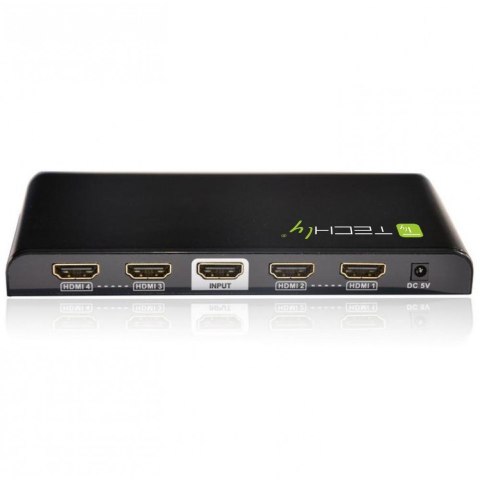 Rozgałęziacz telewizyjny Techly IDATA HDMI-4K4 4x HDMI
